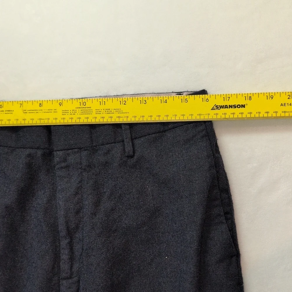 Banana Republic Navy Blue Wool Dress Pants 33x30‎ Tailored Slim Fit